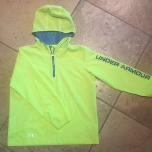 Boys Under Armour rain/wind jacket